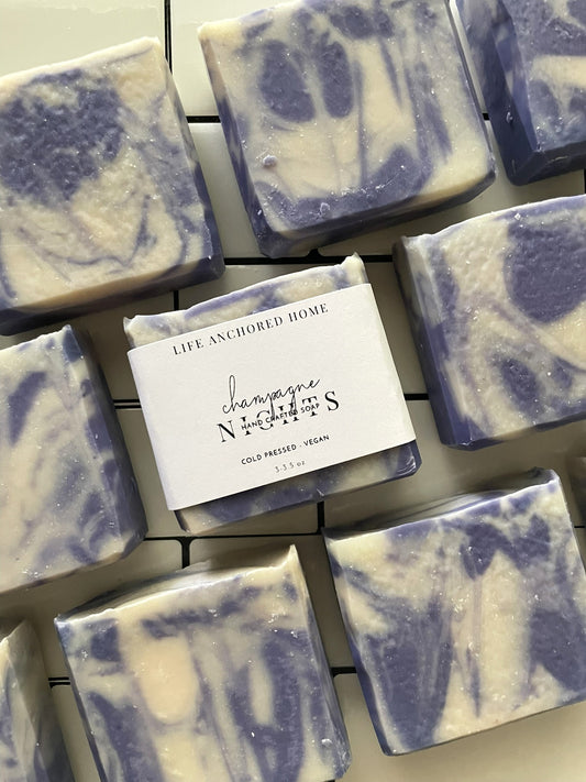 Champagne Nights Cold Process Soap