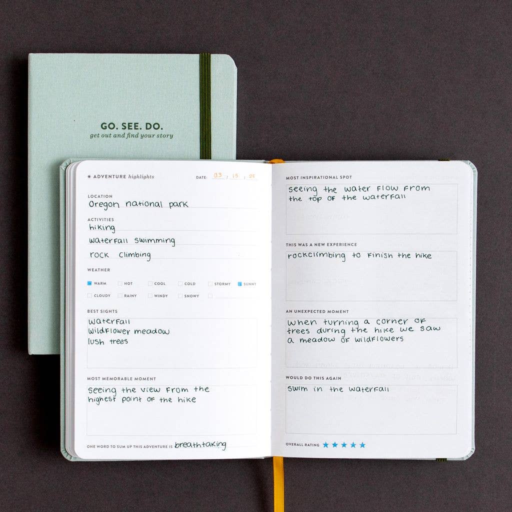 Go See Do Guided Adventure Journal