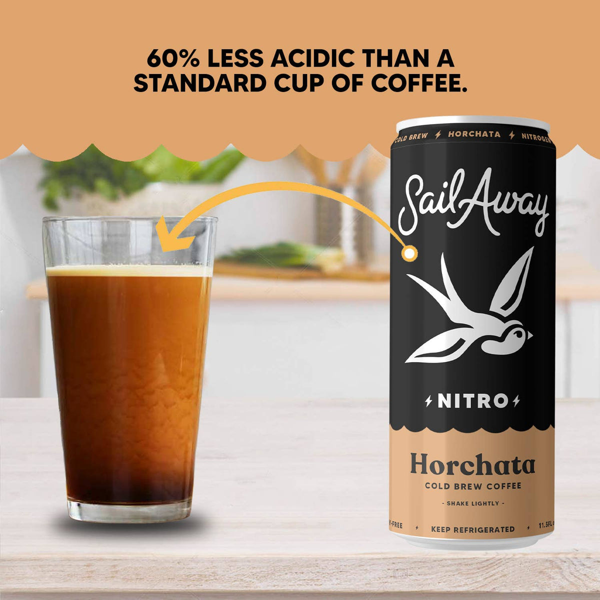 Cold Brew Coffee Cans - Vanilla & Cinnamon: 12