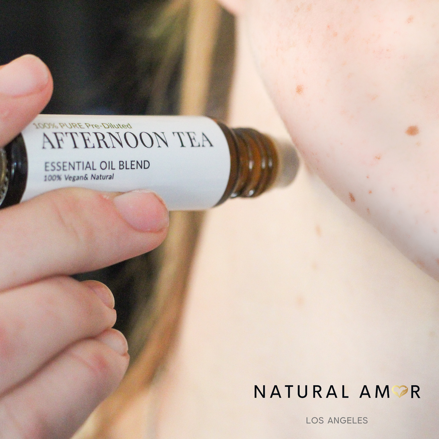 All Natural Essential Oil Blend Roller -Roll on Aromatherapy: Summer Breeze