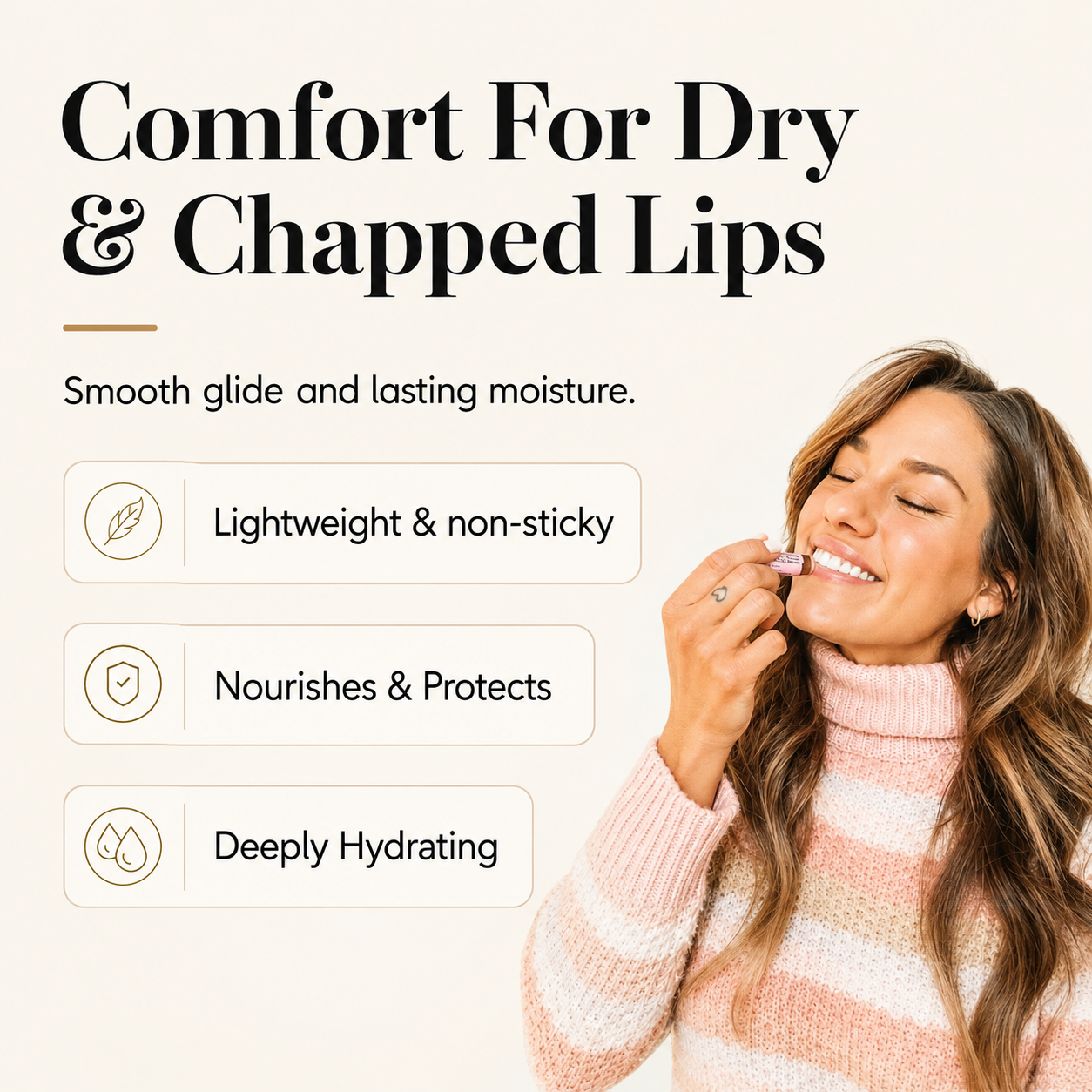 Lip Balm | Unscented | Organic | 10-Pack Refill