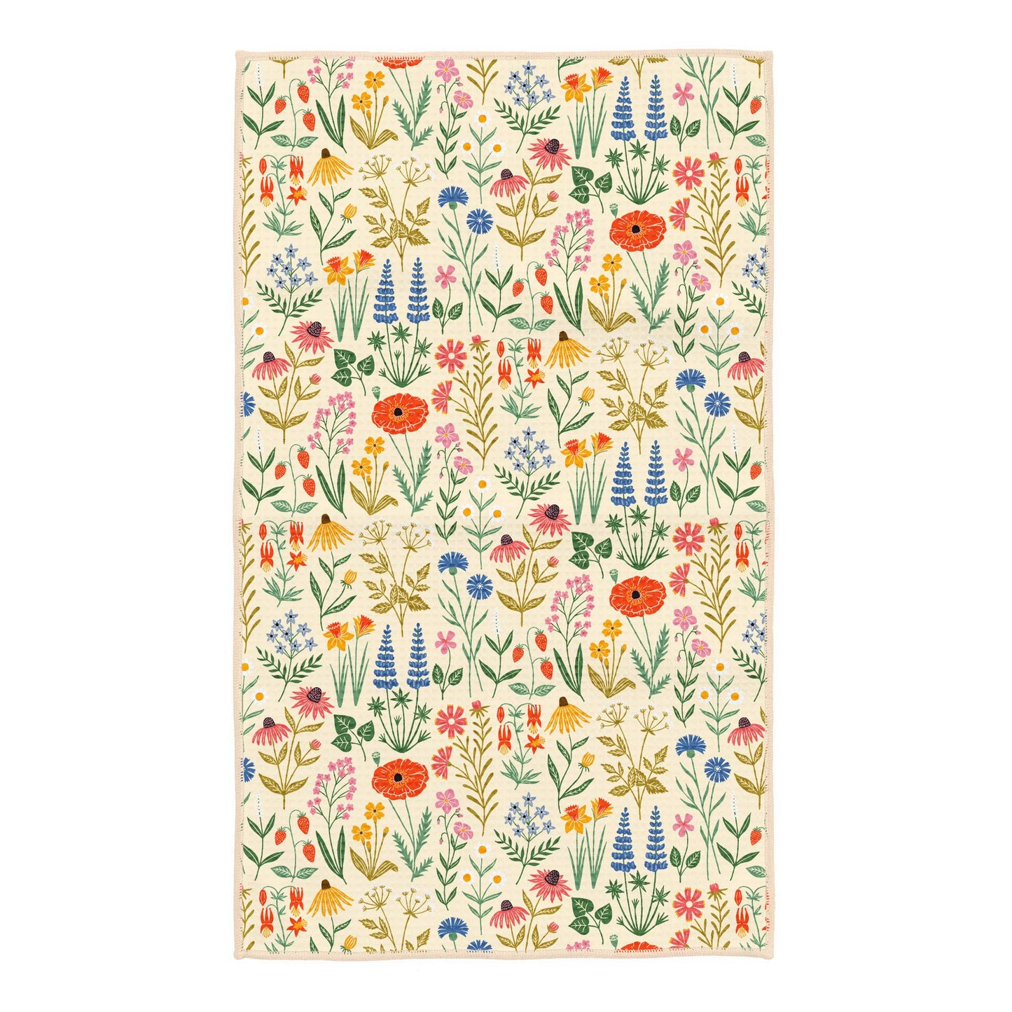 Kitchen Tea Towel Quick Dry | Wildflower Wonder