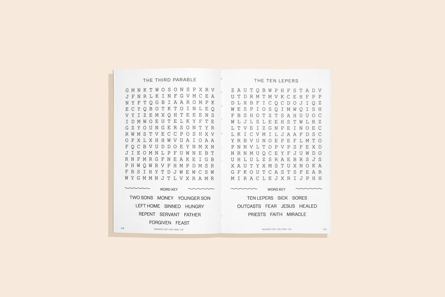 Bible Word Search for Kids (Easter Basket Stuffer)