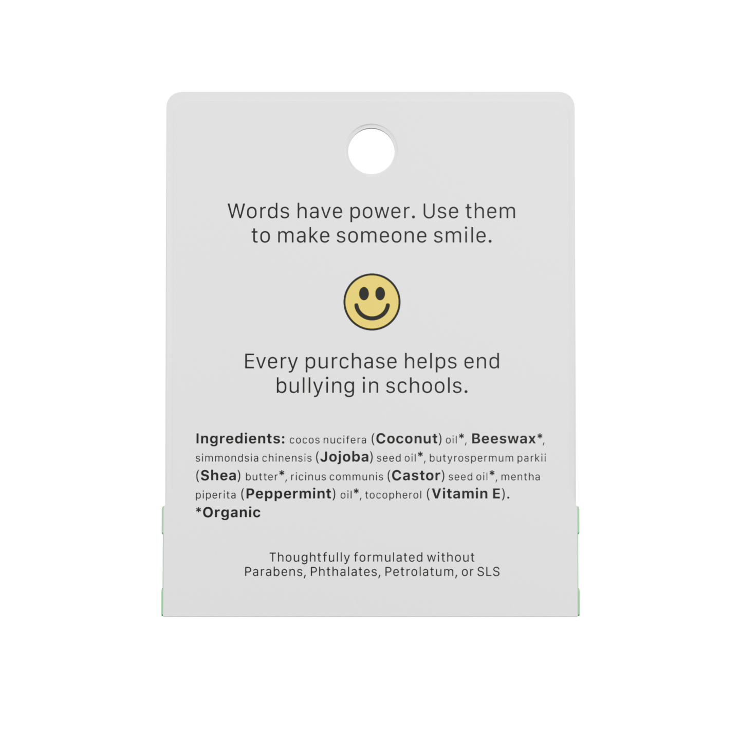 Lip Balm | Mint Mint | Organic | 10-Pack Refill
