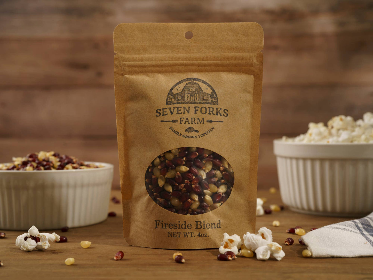 Variety Pack 4oz. bags of Family Grown Popcorn