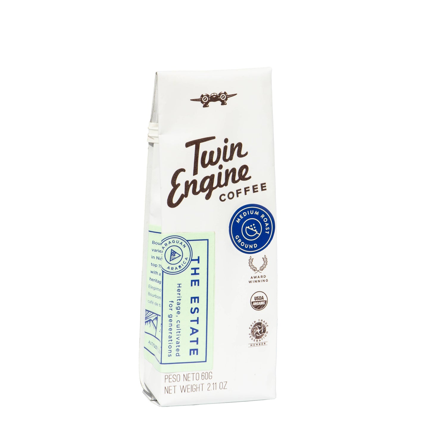 Traveler 1-Pot Organic Specialty Fair Coffee / The Estate: Breakfast Roast