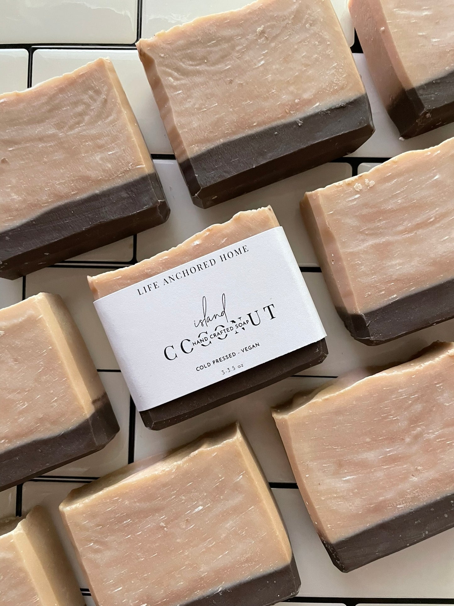 Island Coconut Cold Process Soap