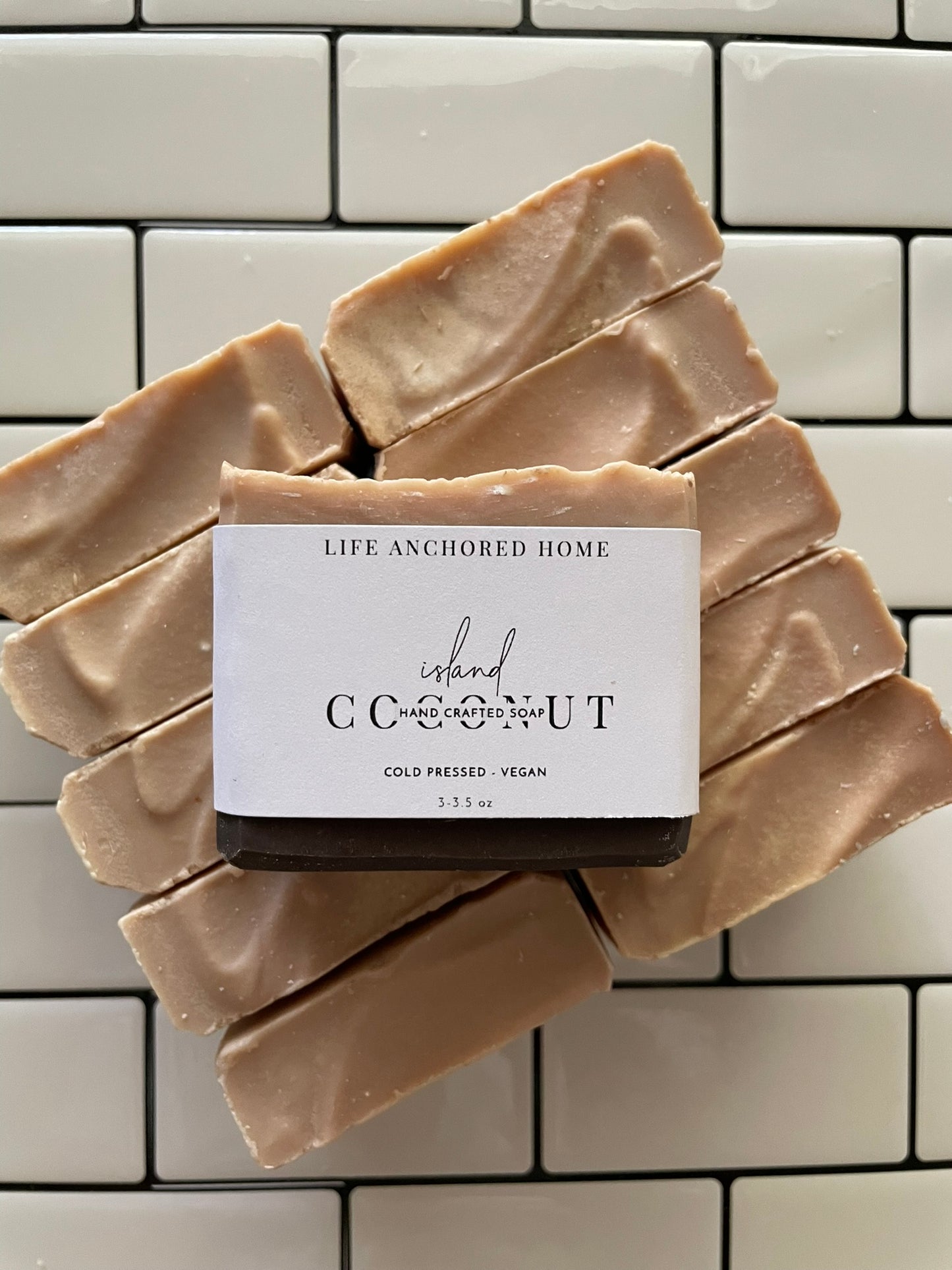 Island Coconut Cold Process Soap