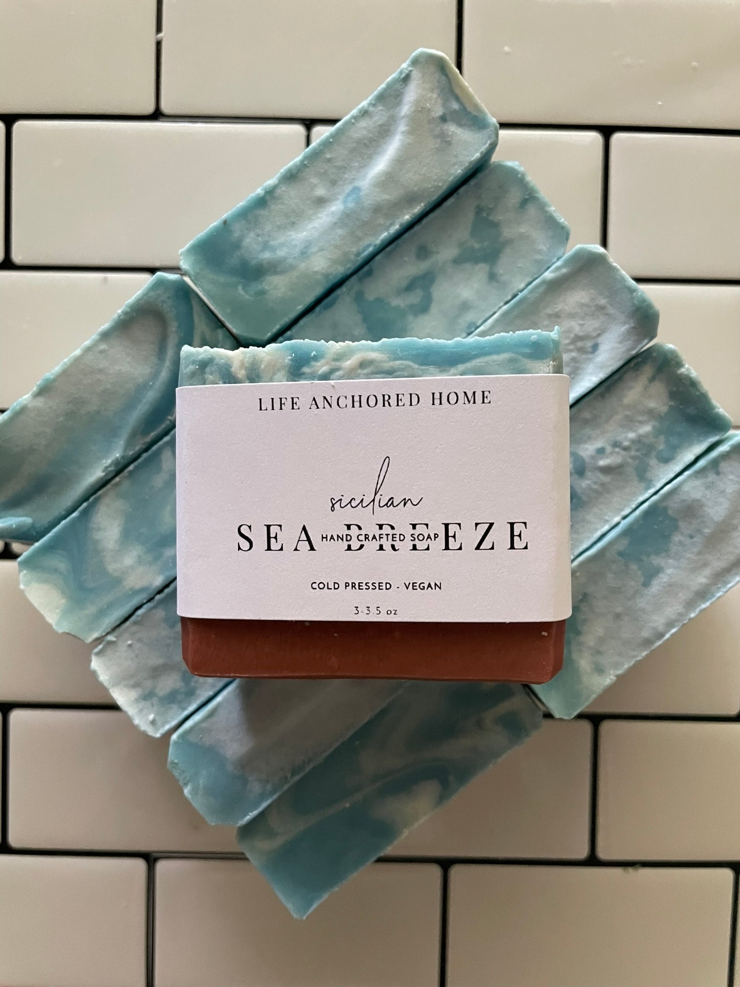 Sicilian Sea Breeze Cold Process Soap